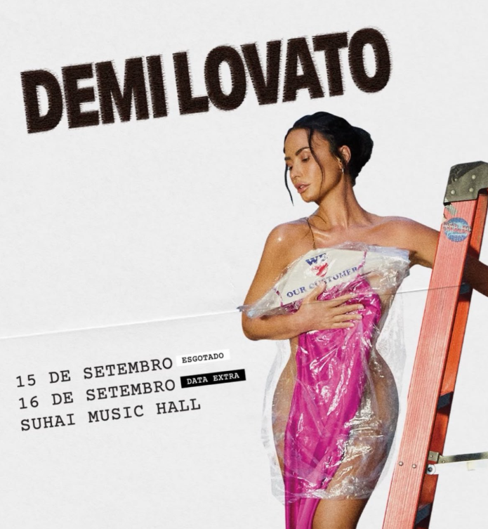 poptime's tweet photo. 🚨 Demi Lovato anuncia DATA EXTRA da 'It's Not That Deep Tour' no Suhai Music Hall, em São Paulo, após ingressos esgotarem em 30 minutos.

Vendas amanhã às 10h. https://t.co/21oK7jmTBk
