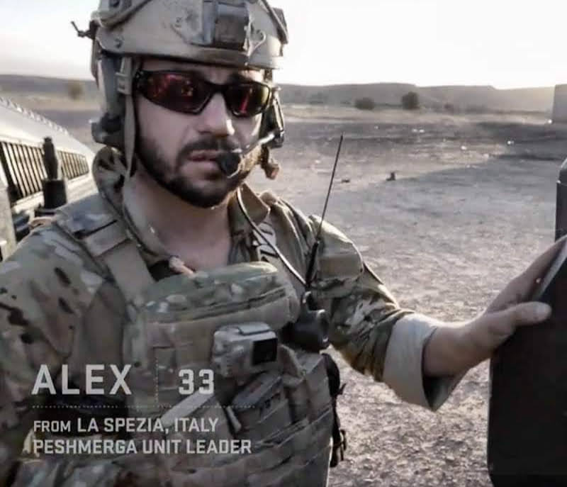 WesleyConnor6's tweet photo. We lost another ISIS hunter 😔
Alex Pineschi, the first Italian volunteer who helped Iraqi Peshmerga forces take back Iraq from ISIS, was killed in Ukraine. This hits hard the same way when Pete Reed was killed in Ukraine.
#alexpineschi #ripwarrior #huntingisis https://t.co/8MBQy2aBV0