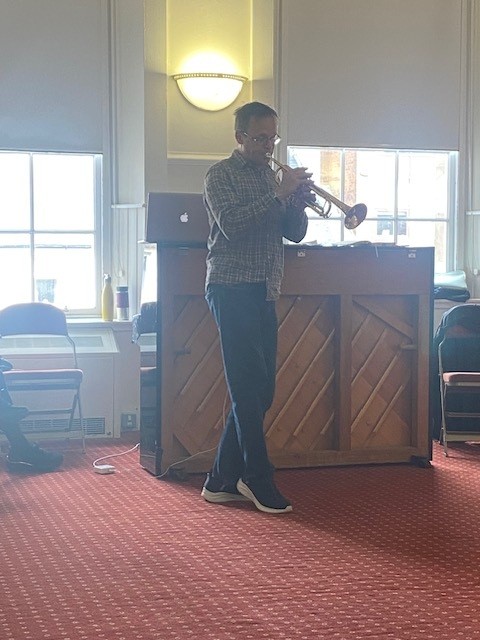 NLCAdultLearn's tweet photo. The Airdrie Adult Learners Forum (AALF) took part in a fantastic series of 5 community-based mental health and wellbeing workshops, centred around music therapy. 
Looking ahead, the group are excited to build on this success by widening participation during summer. #BecauseOfCLD https://t.co/6I77oYfqO2
