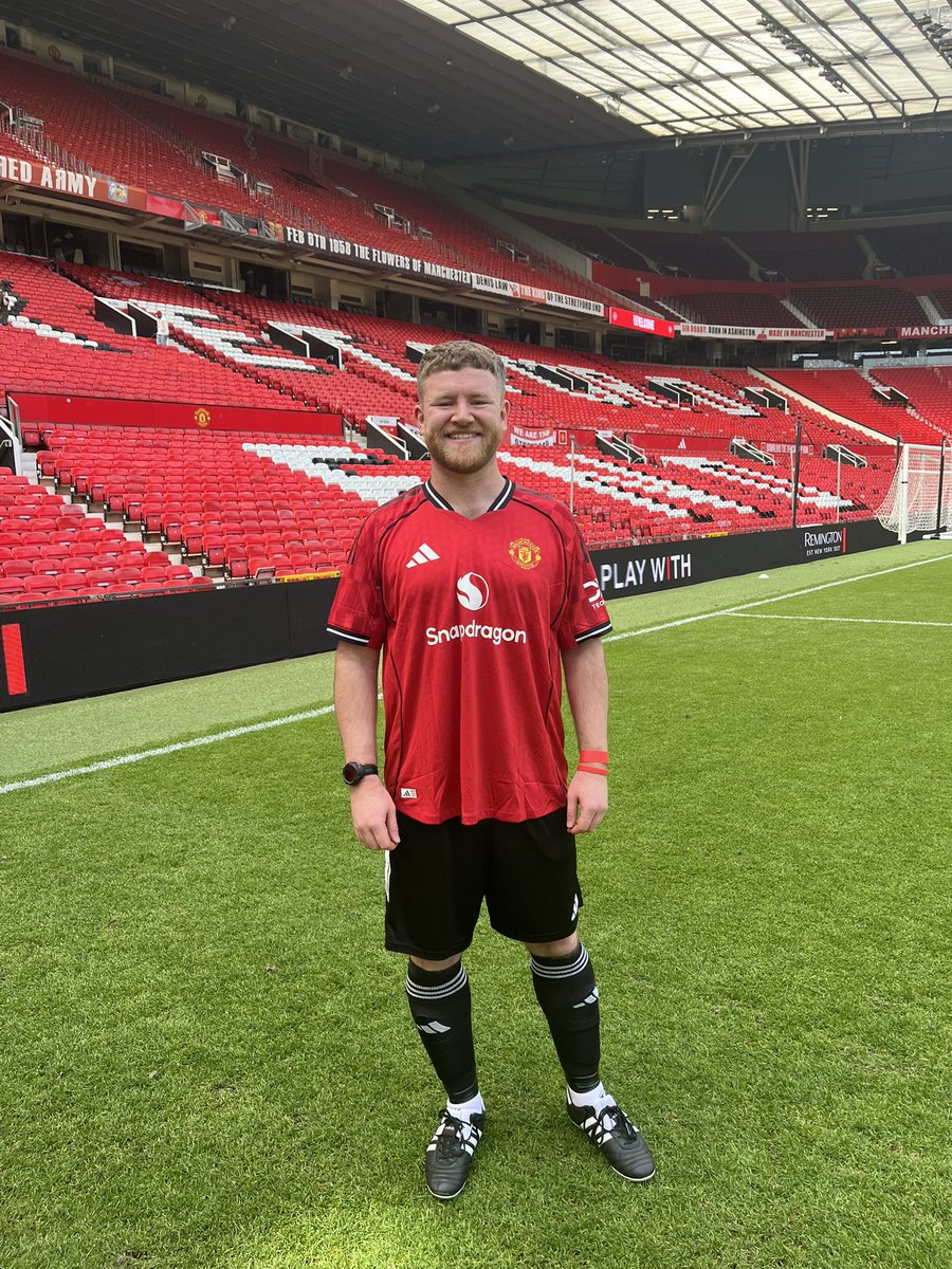 _jonesryan's tweet photo. Not every day you can say you’ve been assisted by Wes Brown at the Theatre of Dreams. https://t.co/Z7b0RIVk8A