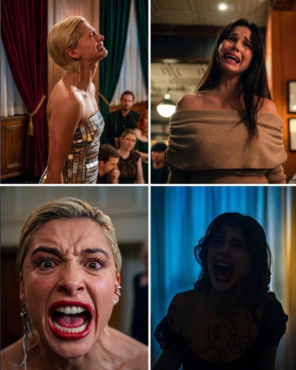 Anya00586015's tweet photo. Naomi Scott 'Smile 2' (2024) / Inde Navarrette 'Obsession’ (2025) 🎬 https://t.co/k4GTavcJEz