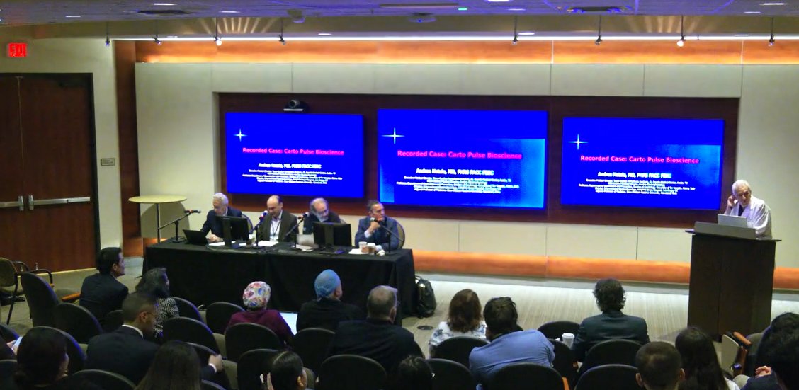 EPLive2's tweet photo. The crowd is locked in! ⚡️Dr. Andrea Natale is sharing a recorded case showcasing the FARAFLEX Pulsed Field Ablation catheter by @BostonSci. Watching the pioneer of EP demonstrate the latest in PFA efficiency and safety live at #EPLive2026.🚀
#EPLiveAustin #EPLive #Cardiology https://t.co/uve18GVU5B