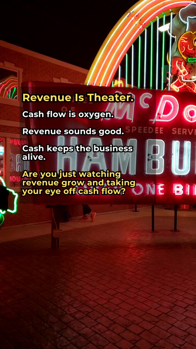 jbsmint's tweet photo. Most business owners track revenue.

Very few track how fast cash actually moves through the business.

Read more: https://t.co/dyMdlgW9kJ https://t.co/0exkHAR0Q2