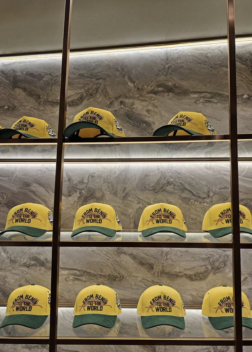 DaomeyBrand's tweet photo. Nous sommes fiers d’annoncer que les casquettes DAÖMEY « From Bénin to the World » sont désormais disponibles à la vente dans la boutique de l’hôtel Sofitel Cotonou Marina Hotel &amp; Spa. 🇧🇯🚀 https://t.co/6UQuJHvlTs