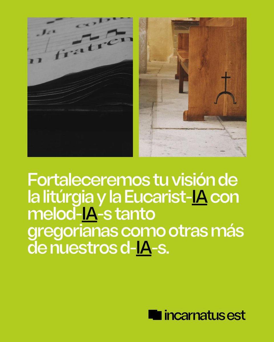 Incarnatus_est's tweet photo. En Incarnatus Est aprenderás mucho más que IA.
Filosof-IA, teolog-IA, antropolog-IA, liturg-IA, poes-IA… inteligencias que no se programan: se cultivan.
Porque la verdadera inteligencia no solo responde preguntas. Aprende a hacerse las importantes.
Una inteligencia encarnada. https://t.co/5KwuefU8cV