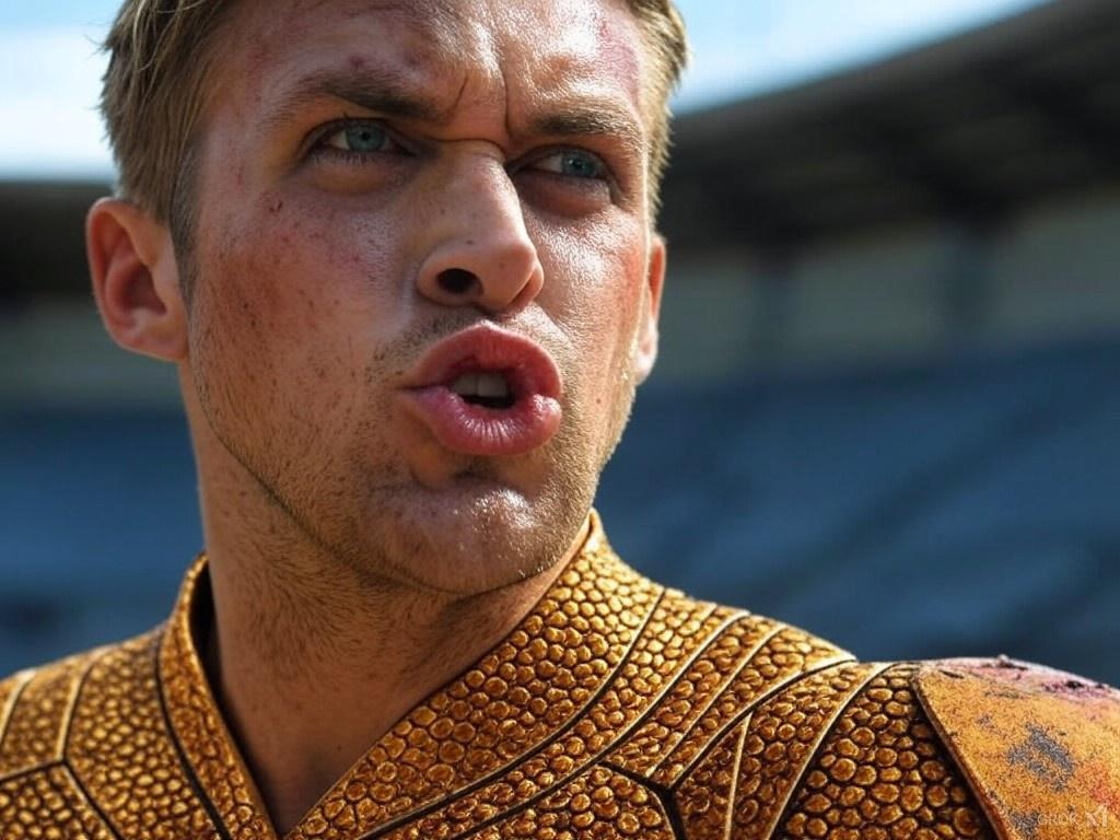 bliktrud's tweet photo. Ryan Gosling as Aquaman
#superhero #hero #AIart https://t.co/HRFm50ImGg