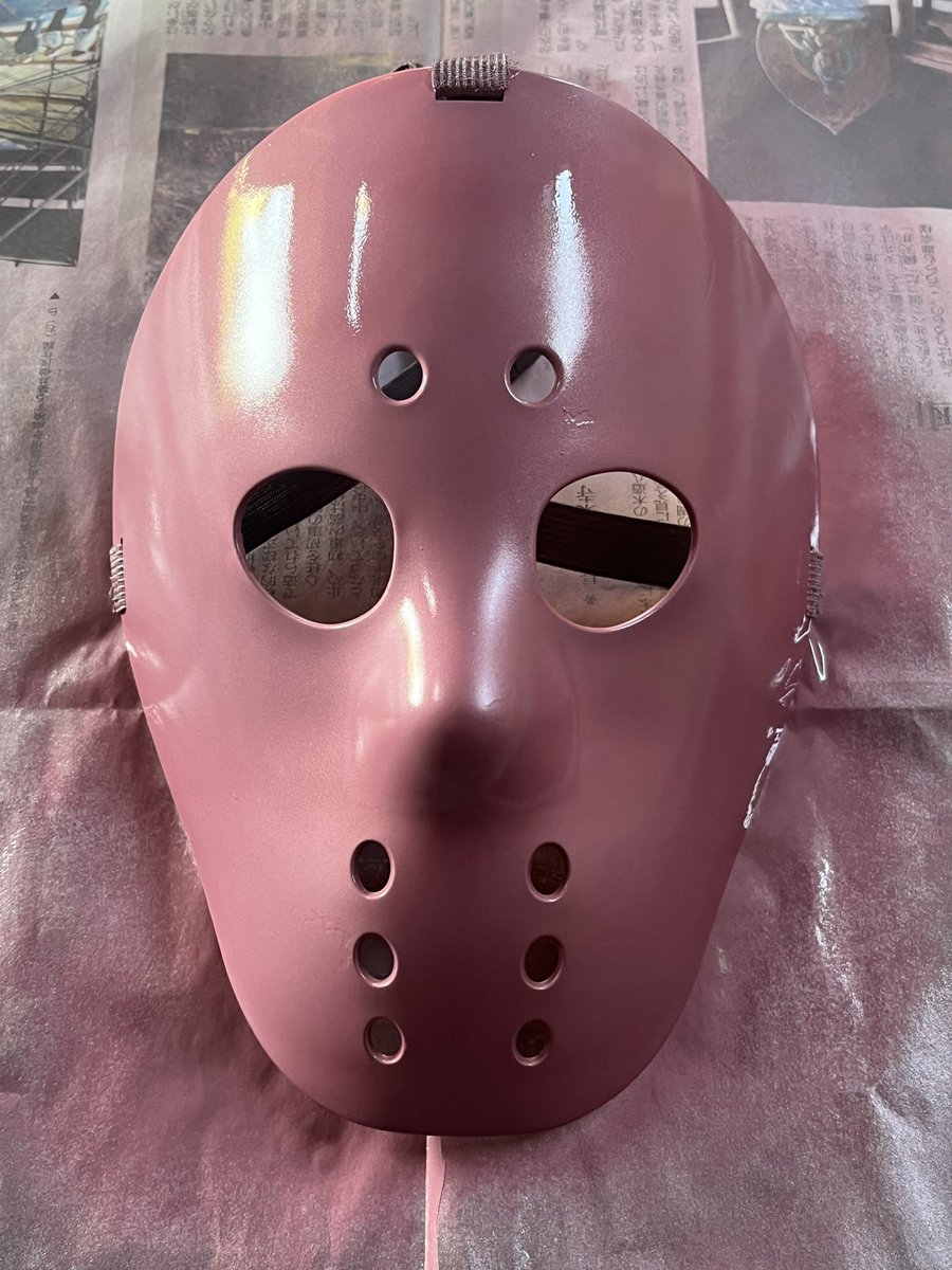iOH1aAEC7373465's tweet photo. こはるちゃんマスクをスプレー塗装で再現できるかテスト
使用した物
・ジェイソンマスク(ドン・キホーテで購入)
・タミヤ スプレー
・TS-59 パールライトレッド
・TS-65 パールクリヤー
#仮面女子
#MASKD
#陽向こはる(@hinatacoharuuu )
#荒ぶるチワワ
感想↓ https://t.co/VGqCTmm6b8