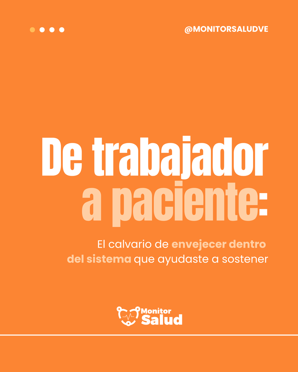 MonitorSaludVE's tweet photo. De trabajar toda a una vida a padecer la vejez: Quienes lo dieron todo en sus años de actividad laboral, hoy se enfrentan a la etapa más vulnerable de sus vidas sin las garantías mínimas de salud. #DíaDelAdultoMayor https://t.co/nmTkYoqAzd