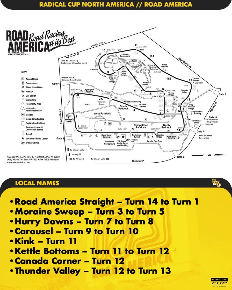 RadicalCUP's tweet photo. Ready to roll at Road America in a few weeks! Which section of the track is your favorite?

#RadicalCupNorthAmerica / #RadicalCup / #BeRadical / #RadicalCupNA / #BecauseRadical / @hankooktireusa / @radicalmsport https://t.co/4kbCPVco8F