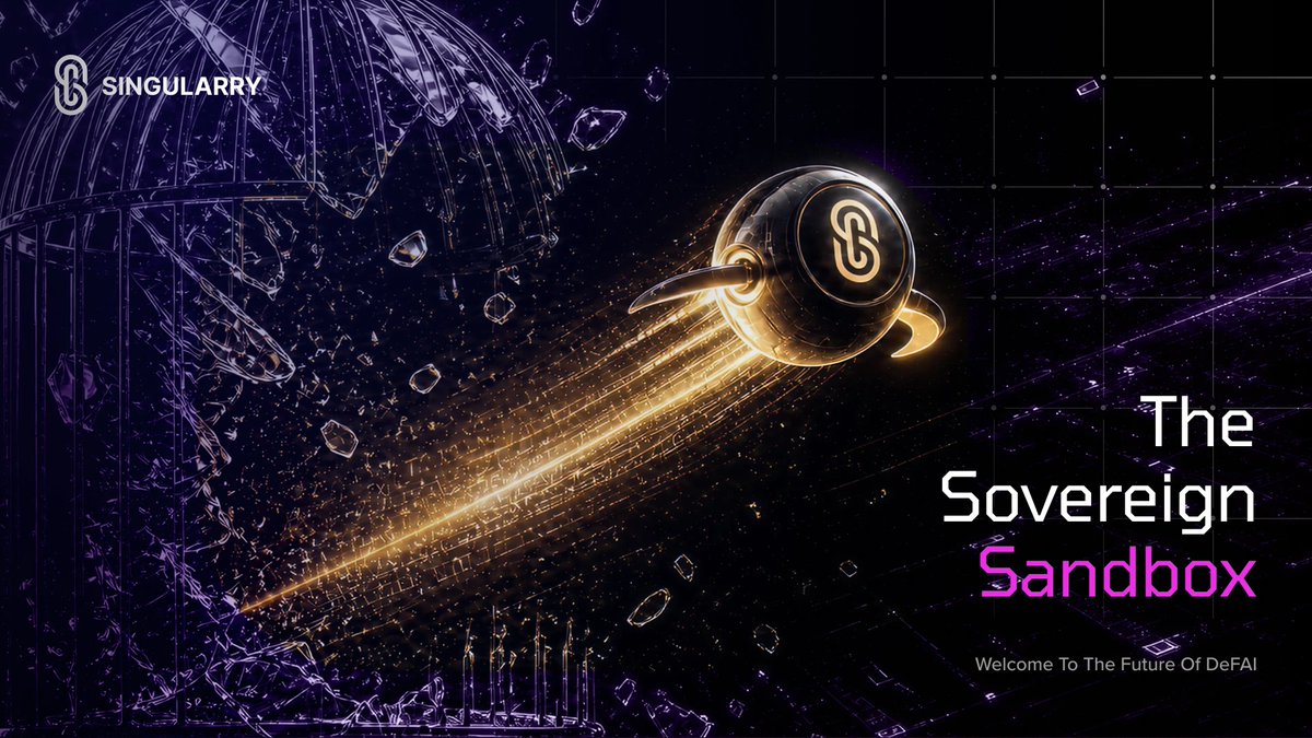 singularryai's tweet photo. The financial landscape is evolving, and traditional setups are no longer the limit. 🌐

True sovereignty means having your own unstoppable algorithmic hedge fund running directly on-chain. Powered by intelligence, managed by you. 🧠💼

🔒 Your rules.
⚡ Your logic.
🎯 Your strategy.

By merging machine learning with smart contracts, we are removing the middleman entirely. Your #AI agents execute complex, data-driven strategies 24/7 and your capital never leaves your sphere of control. 🛡️📈

In the era of #DeFAI, true freedom means stepping into self-sovereign automation and reducing systemic reliance. Let the code empower your strategy. 📊

Are you ready to run your own on-chain fund? 🏦

#Singularry #DeFi