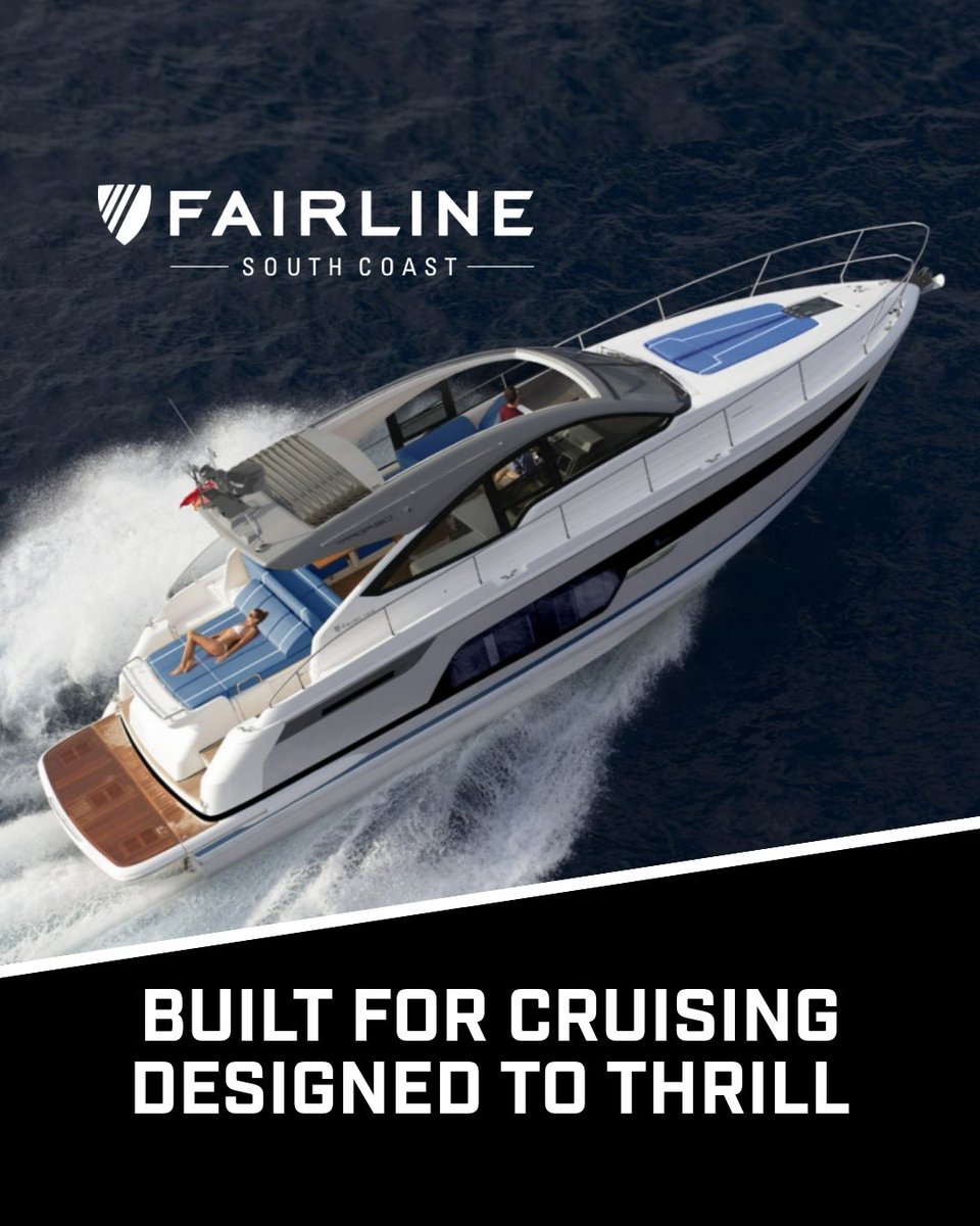 ApprovedBoats's tweet photo. This new Fairline Targa 50 EDITION is in stock and available for delivery this season.

Built for cruising and designed to thrill, with full Mediterranean specification and all options fitted.

View it here: https://t.co/TIEBddl0GF 

#ApprovedBoats #FairlineYachts https://t.co/f5E79s9iNy