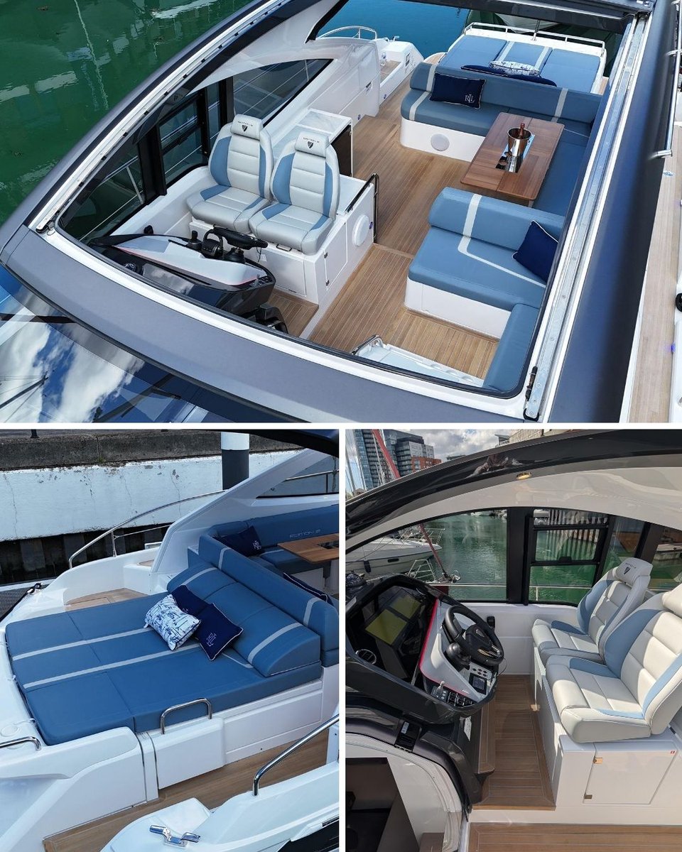 ApprovedBoats's tweet photo. This new Fairline Targa 50 EDITION is in stock and available for delivery this season.

Built for cruising and designed to thrill, with full Mediterranean specification and all options fitted.

View it here: https://t.co/TIEBddl0GF 

#ApprovedBoats #FairlineYachts https://t.co/f5E79s9iNy