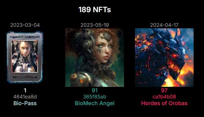 terra_mecha's tweet photo. 189 NFTs have already entered the burn wallet.🔥

Consumed by the void. Reinscribed onto Doge.

1 month remains to migrate your piece before the gates close forever.
Link in the Comments👇 https://t.co/pGPkCSdafG