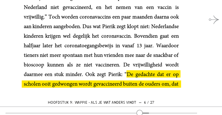 pjvanerp's tweet photo. Wonderlijk dat @evareports denkt de stelling van Pierik dat er op scholen nooit gedwongen gevaccineerd zal worden buiten de ouders om, denkt te kunnen weerleggen met die dubieuze FVD-docu, die volgens GGD GHOR uiterst misleidend was.  ⤵️
https://t.co/q3etWhtdeH https://t.co/lDpxSY5BZu