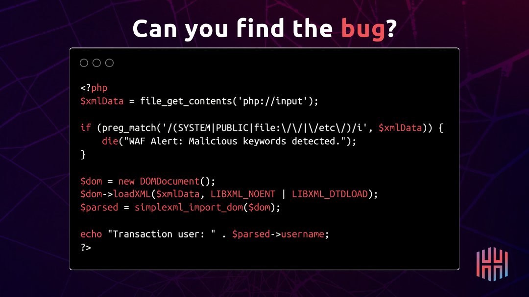 hackinghub_io's tweet photo. Oh, there’s some security implementation. 😎

Do you have a BYPASS? 👇 https://t.co/5LSY6D2cCH