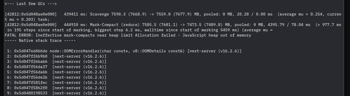 Curstantine's tweet photo. Only nextjs could pull up something like this https://t.co/0UfFi1j5p3