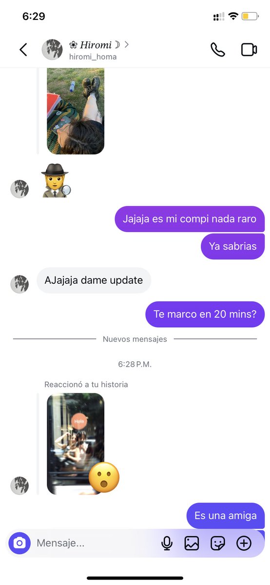 valevalvaleval's tweet photo. Serian hiromi sospechando de todas mis historias?! https://t.co/6hGmS5JDD3