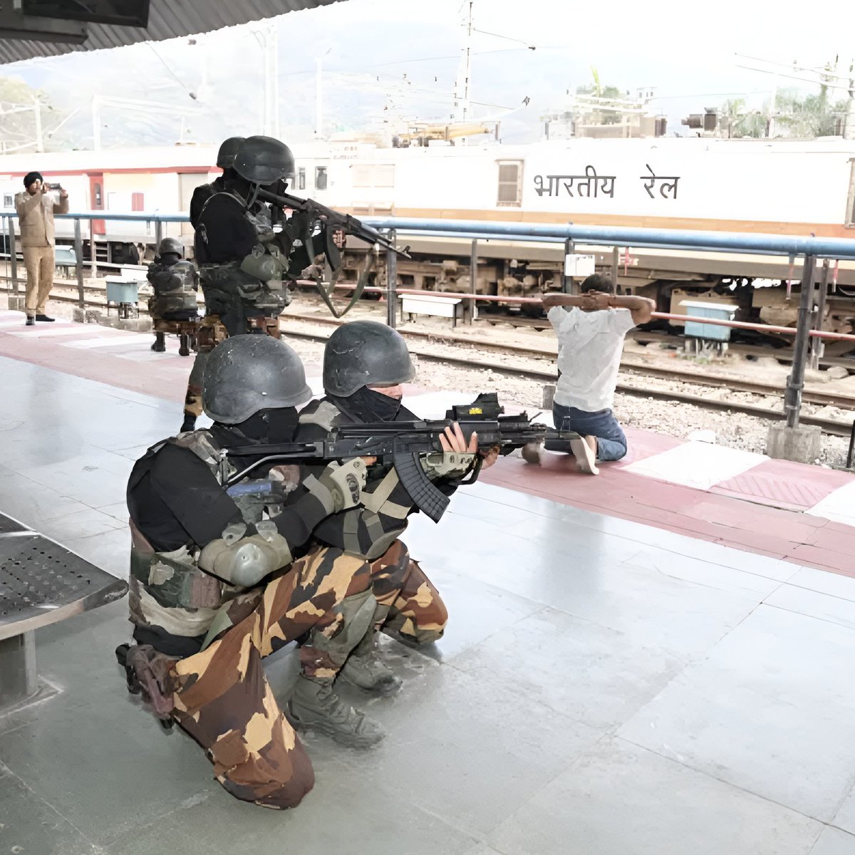 Uttarakhand Police Anti Terror Squad (ATS) Commandos 📷 Amar Ujala