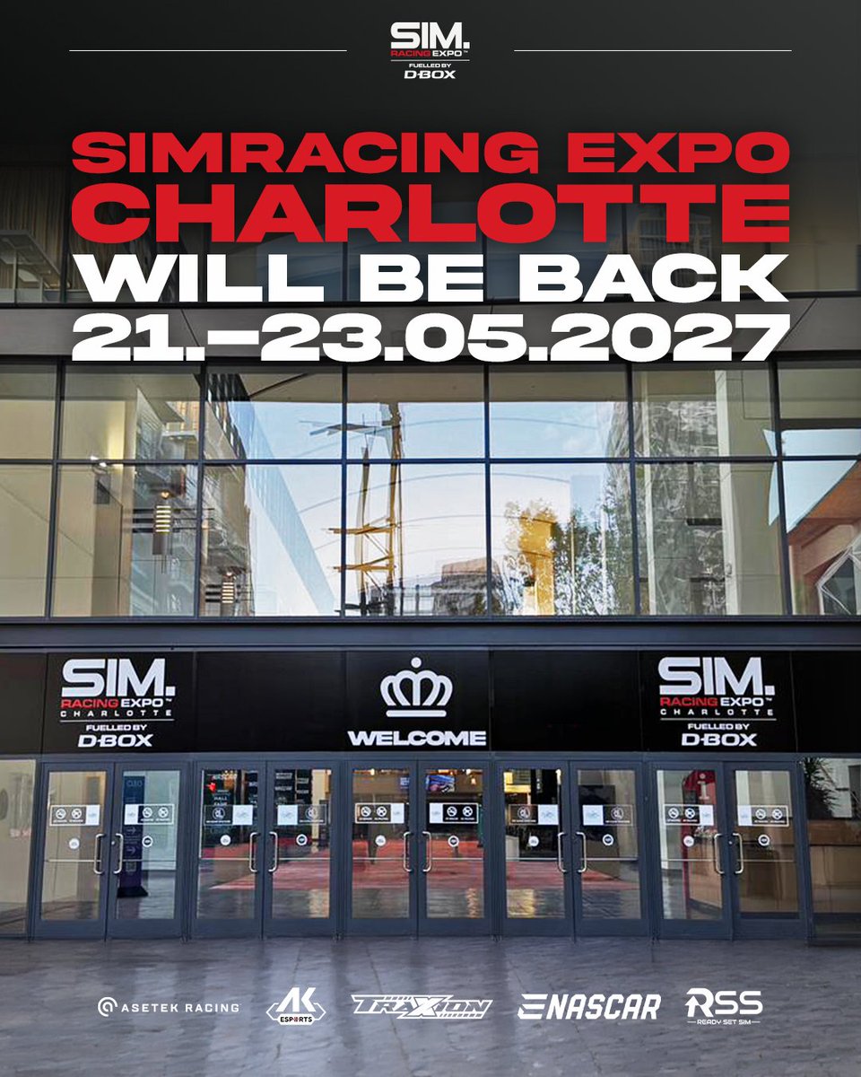 SimRacingExpo tweet picture