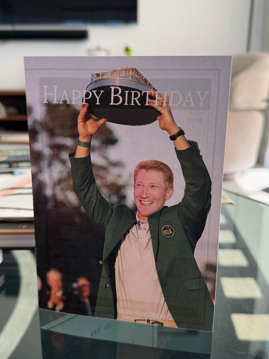 PrettySolidCorp's tweet photo. Mrs. Solid knocked it outta the park with the birthday card this year. Pretty solid. https://t.co/lzJDtunYo2