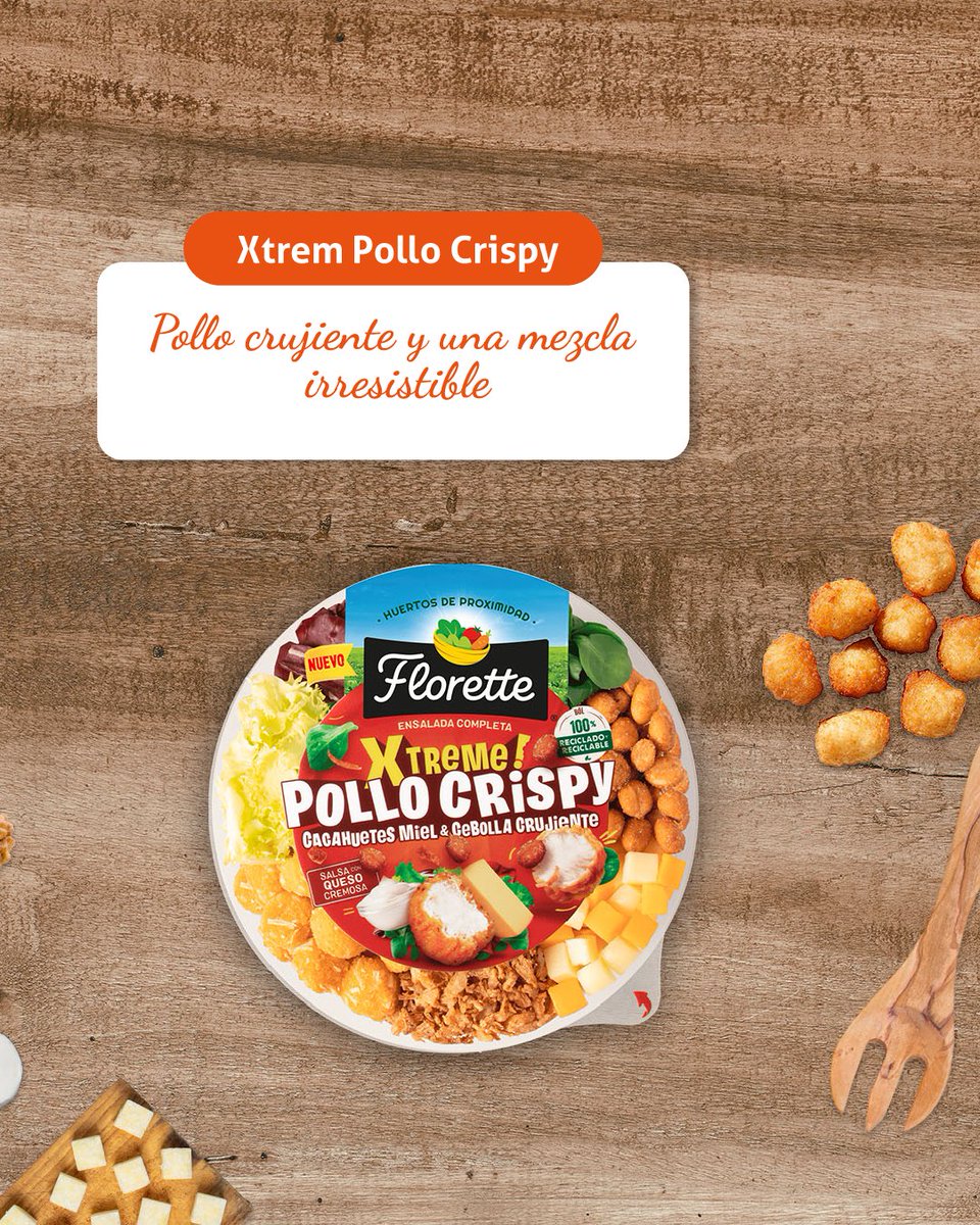 coalimar's tweet photo. Empieza el buen tiempo… y empiezan los planes fuera de casa 🥗☀️

En Coalimar te lo ponemos fácil con las ensaladas de @Florette_es 
🥗 Gourmet
🍗 Xtrem Pollo Crispy
🍝 Pasta &amp; Rúcula

Perfectas para la playa, el campo, la oficina o cualquier plan improvisado ☀️😏 https://t.co/4lF3NlGuqj