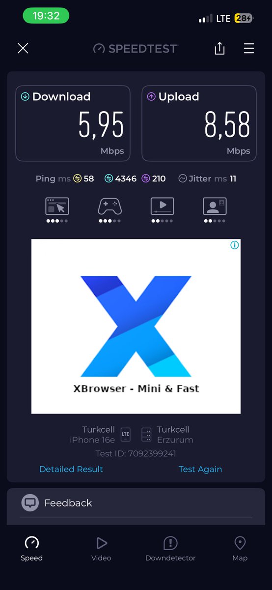 DorukAhlas's tweet photo. Evet @Turkcell #5G den aldığım hizmet maalesef bu kadar böyle rezillik olamaz saatlerdir internete giremiyorum ancak kısıtlı şekilde girebiliyorum artık bi çözüm olacak mı acaba @Turkcell https://t.co/KuSqQtvME4