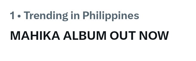 nics_juls's tweet photo. stream and tp pa, guys!! 

MAHIKA ALBUM OUT NOW
MAHIKA ALBUM OUT NOW
MAHIKA ALBUM OUT NOW https://t.co/rZnOBYkRVN