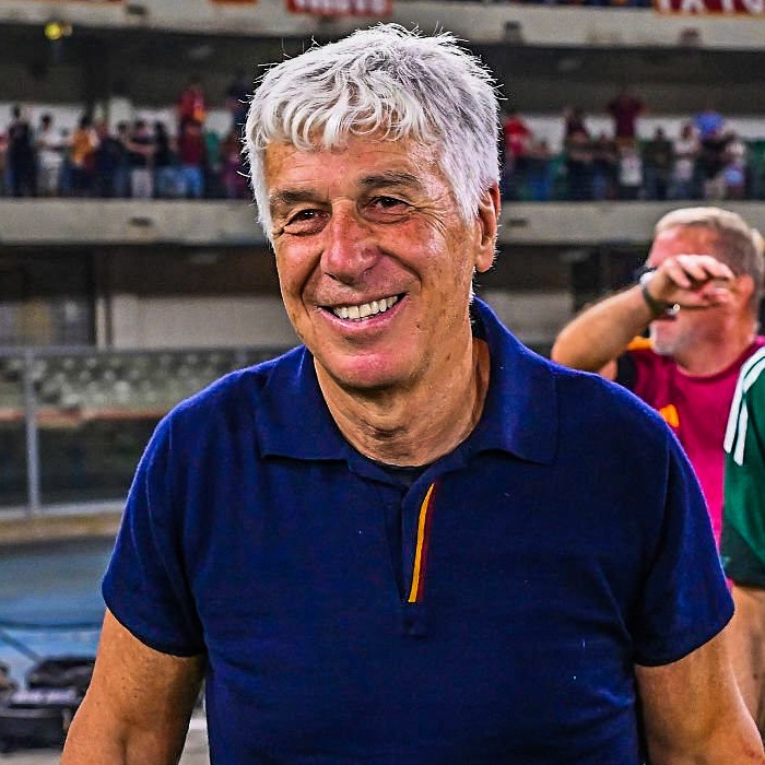 eurofootcom's tweet photo. 🇮🇹✨ In Gasperini's first season managing Genoa back in 2006, he got them promoted to Serie A, followed by qualification to the Europa League. 

When Gasperini then took over Atalanta back in 2016, the main relegation was to avoid relegation from the top division. He won them their FIRST ever European trophy and most certainly them a competitive side in Serie A. 

Now in his first season at Roma, he's guided them to the UEFA Champions League for the first time in 7 YEARS. What a fantastic coach. 👏