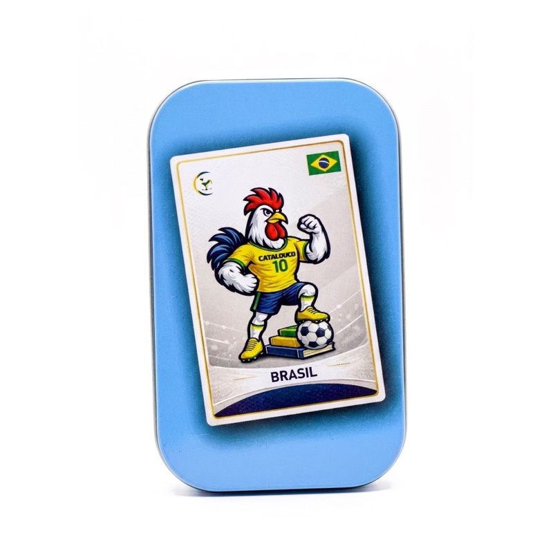 PostandoFut's tweet photo. 🟨 Latinha Personalizada para Figurinhas da Copa

🏷️ Por:R$22,90

▫️ Garanta a sua na Shopee 
➡️ https://t.co/tqamttjIXV #ad https://t.co/m7y1FWj1M7
