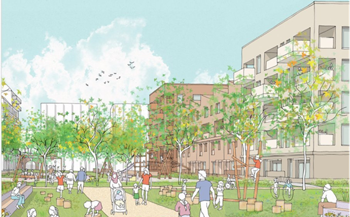 lpoolcouncil's tweet photo. 🏗️ Plans to transform Pumpfields &amp; Limekilns could deliver 7,000+ new homes and create a vibrant new Liverpool neighbourhood.

🌿 New green spaces, public squares and better walking &amp; cycling routes are all part of the vision.

Read more 👇
https://t.co/6LKUFcWiLD https://t.co/g4Lhx83uCP