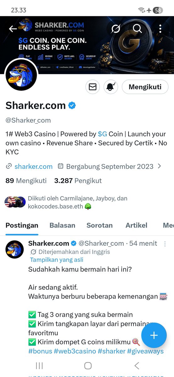 btcethsoll's tweet photo. @Sharker_com @eldongreen @stevnwlm @jamesetcj Done https://t.co/t9LqcSC5vC