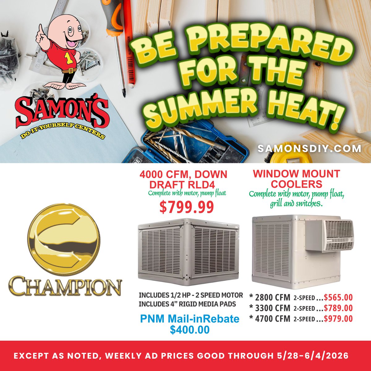 SamonsDIY's tweet photo. Be prepared for the summer heat with Samon's 🥵: https://t.co/r5aLVOJqFO

#samonsdiy #newmexico #coolerhq https://t.co/onxewwhcfE