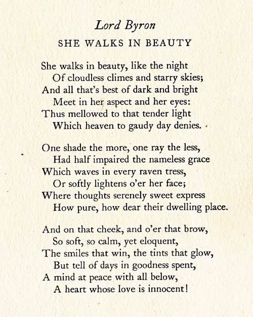 iamMH___'s tweet photo. She walks in beauty 
#LordByron 
#Poetry https://t.co/aIla2BQOXM