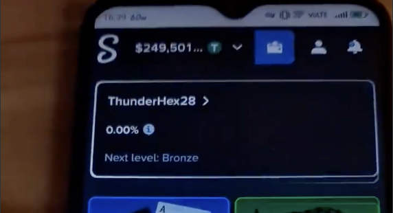 trimbinitrade's tweet photo. @whale6x @Stake for your next larp you should change it to not say you've never bet on the account. 250k spins but 0% of the way to bronze prior? https://t.co/LDaVzUxTgh