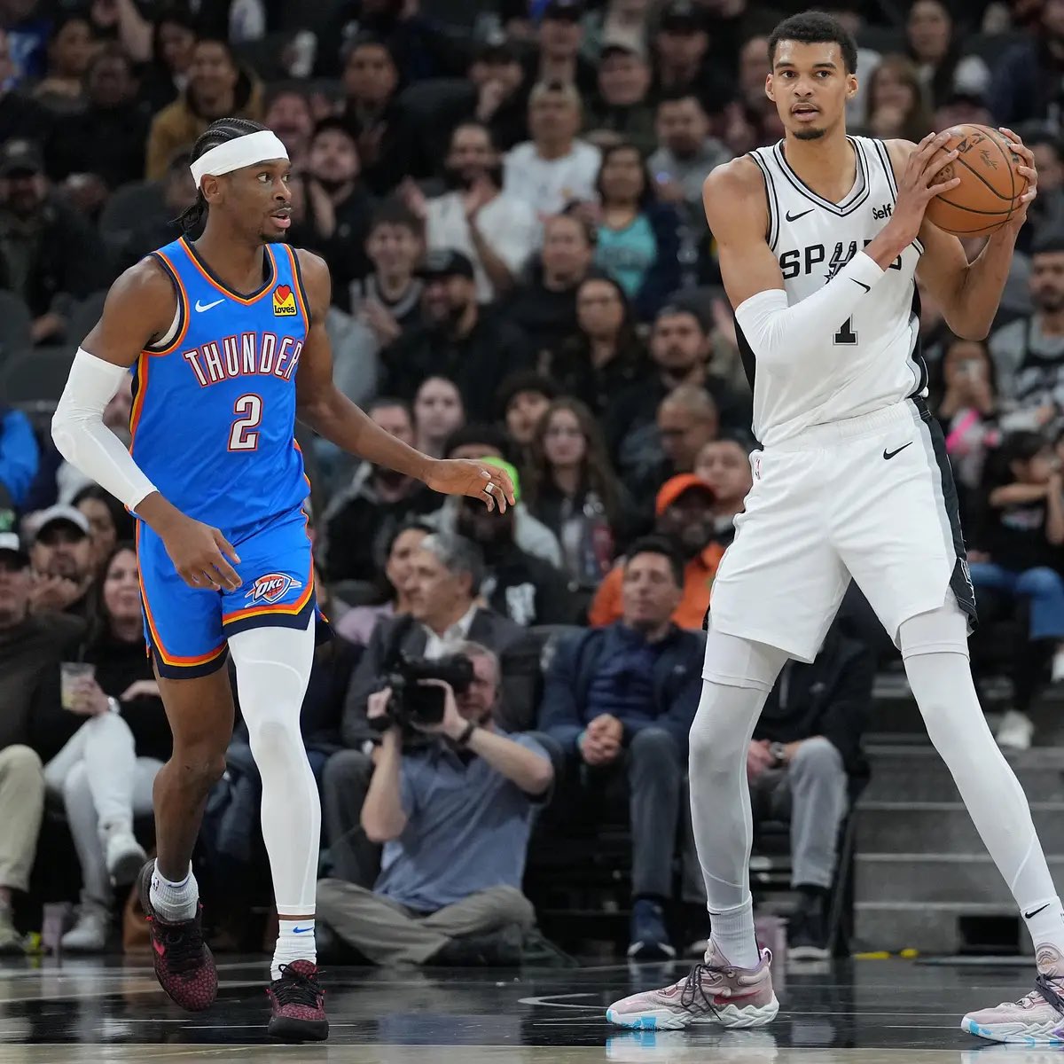 LegionHoops's tweet photo. JUST IN: NBC says Spurs-Thunder Game 4 was the most-watched WCF Game 4 since 1999, totaling 10.3 MILLION viewers.

This series has been one for the ages. 🍿 https://t.co/hZlkFK5yYK