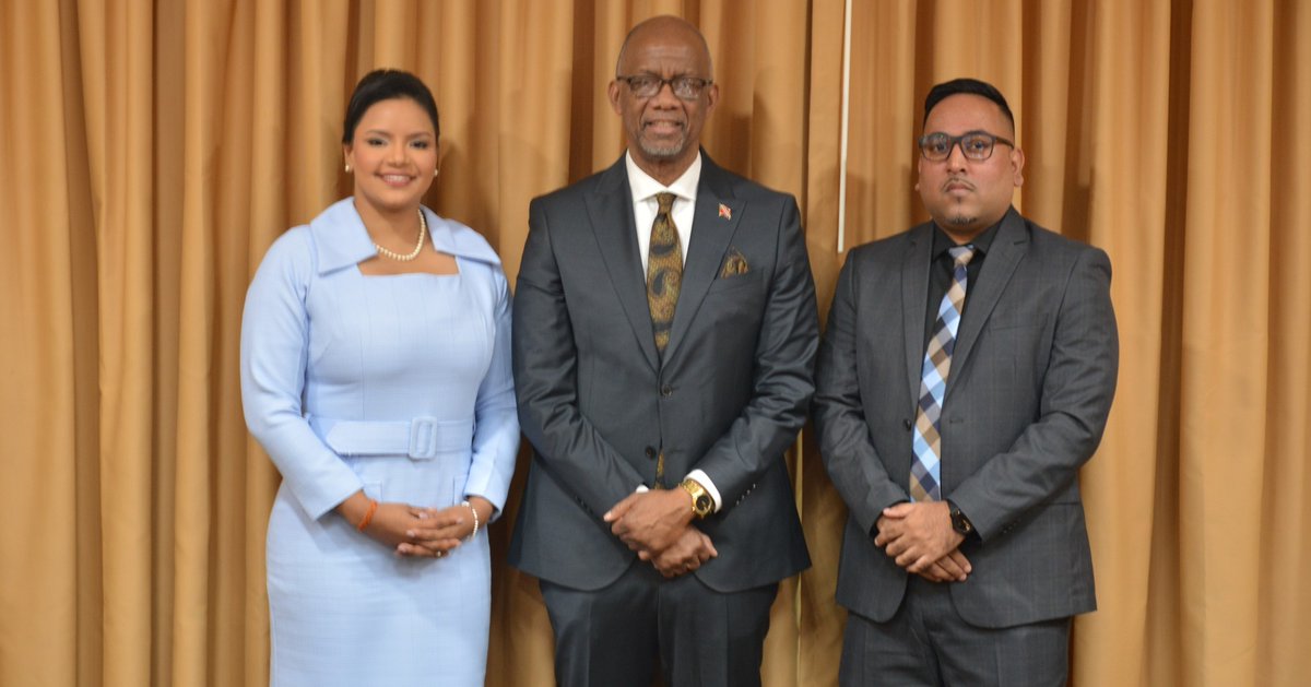 emauthority's tweet photo. The Environmental Management Authority (EMA) extends heartfelt congratulations to our Deputy Chairman, Ms. Neeala Mongroo, on her appointment as Chairperson of the Occupational Safety and Health (OSH) Authority of Trinidad and Tobago.

The OSH Authority plays a critical role in advancing occupational safety and health standards in Trinidad and Tobago under the Occupational Safety and Health Act, Chapter 88:08.

We are proud to see Deputy Chairman Mongroo undertake this important leadership role and wish her every success as she continues to contribute to the development of safer, stronger and more resilient workplaces across the country.

Please click link to read more:
https://t.co/BUyysiASKt

Pictures courtesy: Ministry of Labour Small and Micro Enterprise Development