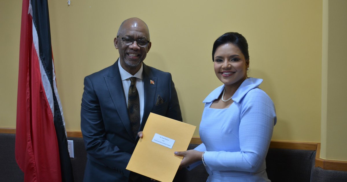 emauthority's tweet photo. The Environmental Management Authority (EMA) extends heartfelt congratulations to our Deputy Chairman, Ms. Neeala Mongroo, on her appointment as Chairperson of the Occupational Safety and Health (OSH) Authority of Trinidad and Tobago.

The OSH Authority plays a critical role in advancing occupational safety and health standards in Trinidad and Tobago under the Occupational Safety and Health Act, Chapter 88:08.

We are proud to see Deputy Chairman Mongroo undertake this important leadership role and wish her every success as she continues to contribute to the development of safer, stronger and more resilient workplaces across the country.

Please click link to read more:
https://t.co/BUyysiASKt

Pictures courtesy: Ministry of Labour Small and Micro Enterprise Development
