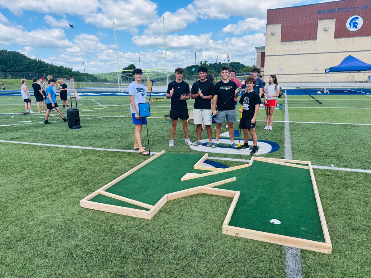 hasd_district's tweet photo. Turning creativity into innovation! Our STEM Literacy Project mini golf courses are more than just fun — they’re student-designed experiences that showcase problem-solving, engineering, teamwork, and creativity in action. https://t.co/xxNF9iZd6m