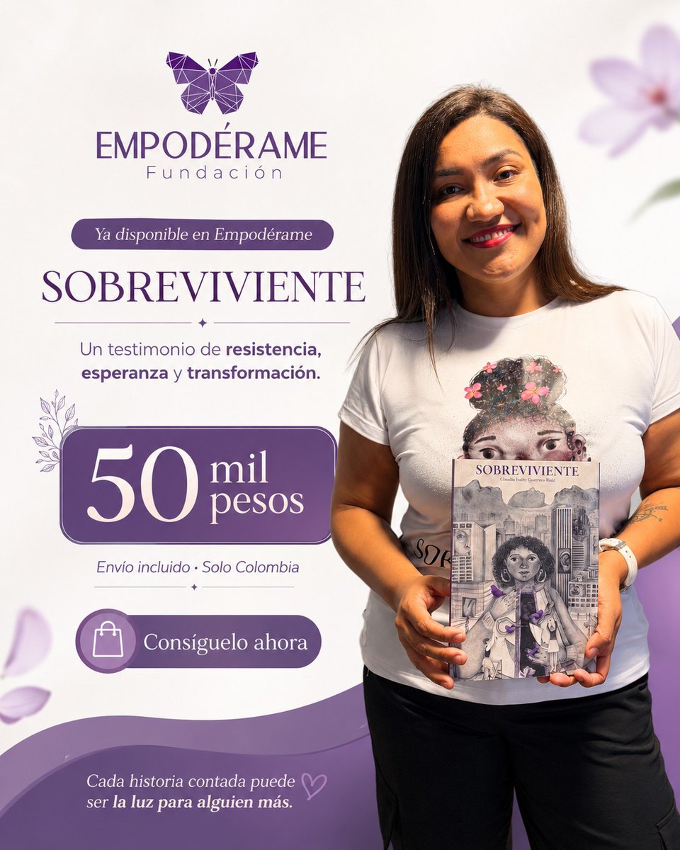 Empoderame_'s tweet photo. Much@s nos escriben preguntando cómo pueden apoyar esta causa, y se nos ocurrió una idea 💜
Compren SOBREVIVIENTE… pero no solo uno 😉. Compren varios y déjenlos en lugares donde puedan generar reflexión y conversación: zonas de prostitución ➡️ https://t.co/X1UcAPgQvG