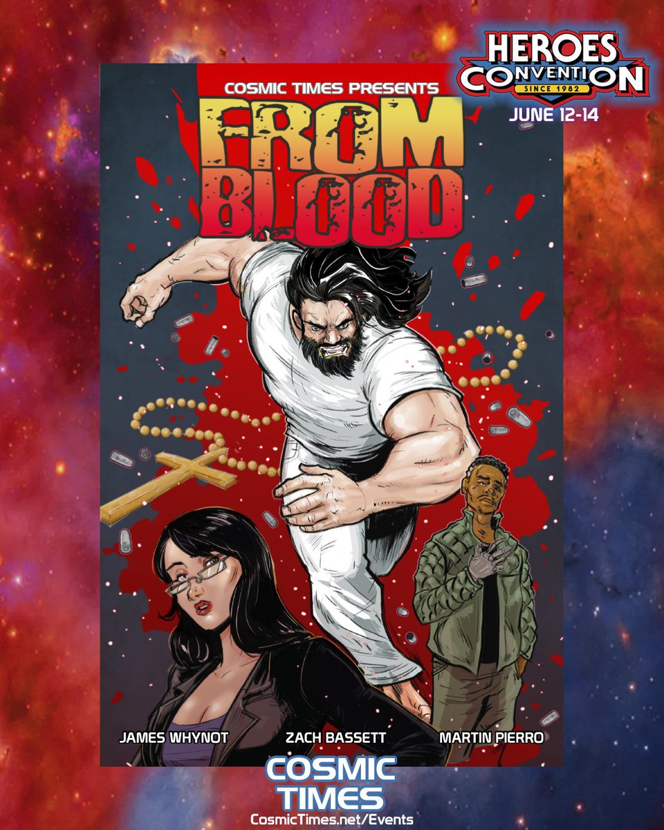 CosmicTimes's tweet photo. Martin will have the complete collected edition of From Blood at Heroes Con - June 12-14! Not only will he have the regular retail edition but also the limited to 100 units Larry Watts edition! 

#FromBlood #IndieComics #ReadMoreComics #HeroesCon https://t.co/yiTv3a6MeP