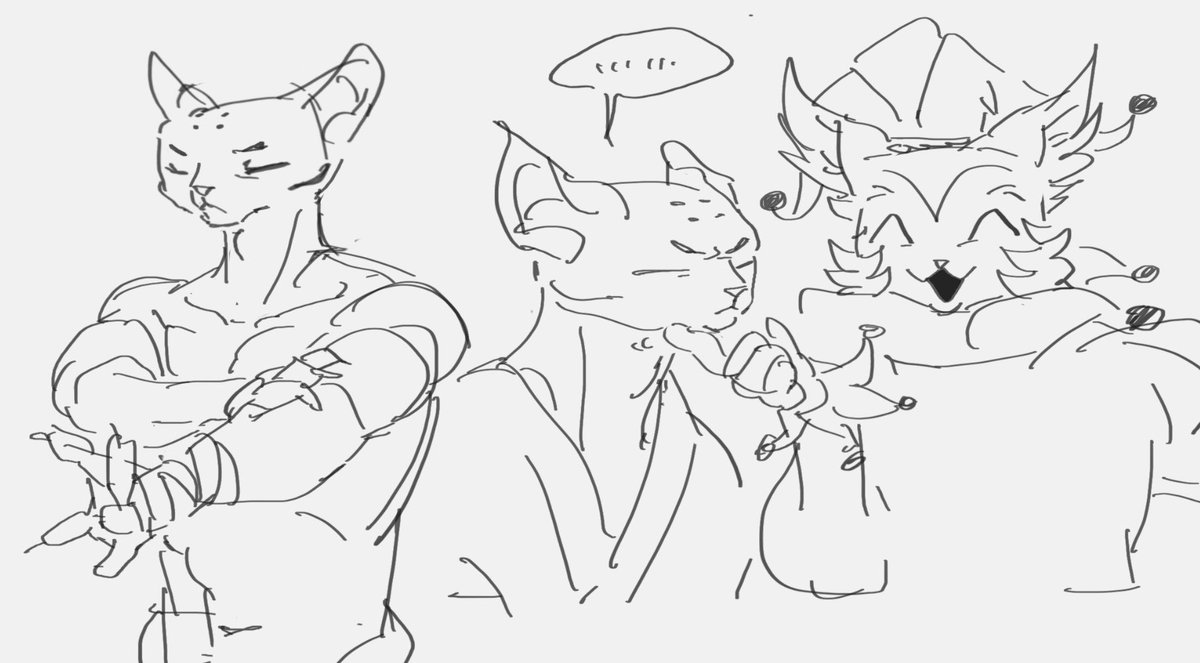 1miniNDJZ's tweet photo. I’m slowly learning how to draw bald cats https://t.co/ioVmJKxLFn