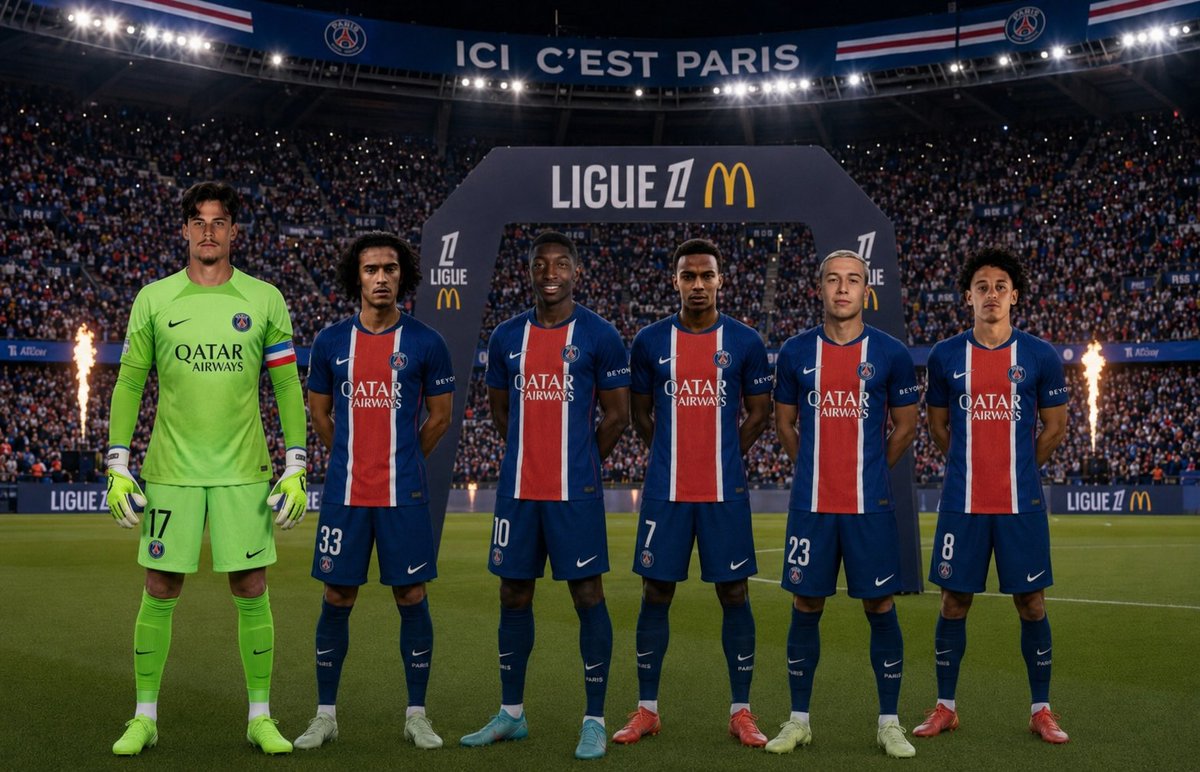 PSGInside_Actu's tweet photo. Début août, premier match au Parc des Princes et le PSG présente ses nouvelles recrues : Svilar de la Roma, Bouaddi du LOSC, Ordóñez de Bruges, Kroupi de Bournemouth, Batrakov du Lokomotiv Moscou et Akliouche de Monaco.

J’ai fait ça en fonction des dernières informations sorties ces derniers temps. Bien sûr, il y aura sûrement d’autres noms et d’autres pistes puisque le mercato commence à peine, mais imaginons que Paris boucle tout ça avant le début du championnat.

Vous signez ce mercato ou pas ?

Il y a un joueur que vous préférez aux autres ?

Et au contraire, un joueur sur lequel vous avez plus de doutes ?

#PSG #Paris #Mercato #transfert #football #Ligue1McDonalds #ChampionsLeague #PSGLIV #LIVPSG #PSGOM