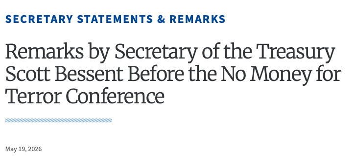 AlexZerden's tweet photo. Smart move by @USTreasury on the use of strategic delisting as part of sanctions modernization efforts. 

Much more is needed in this space but glad to see follow-through from Sec. Bessent's speech in Paris on May 19 previewing this initiative. 

I look forward to publishing a more detailed report on this and related issues over the summer.

https://t.co/BAujWNyKuD