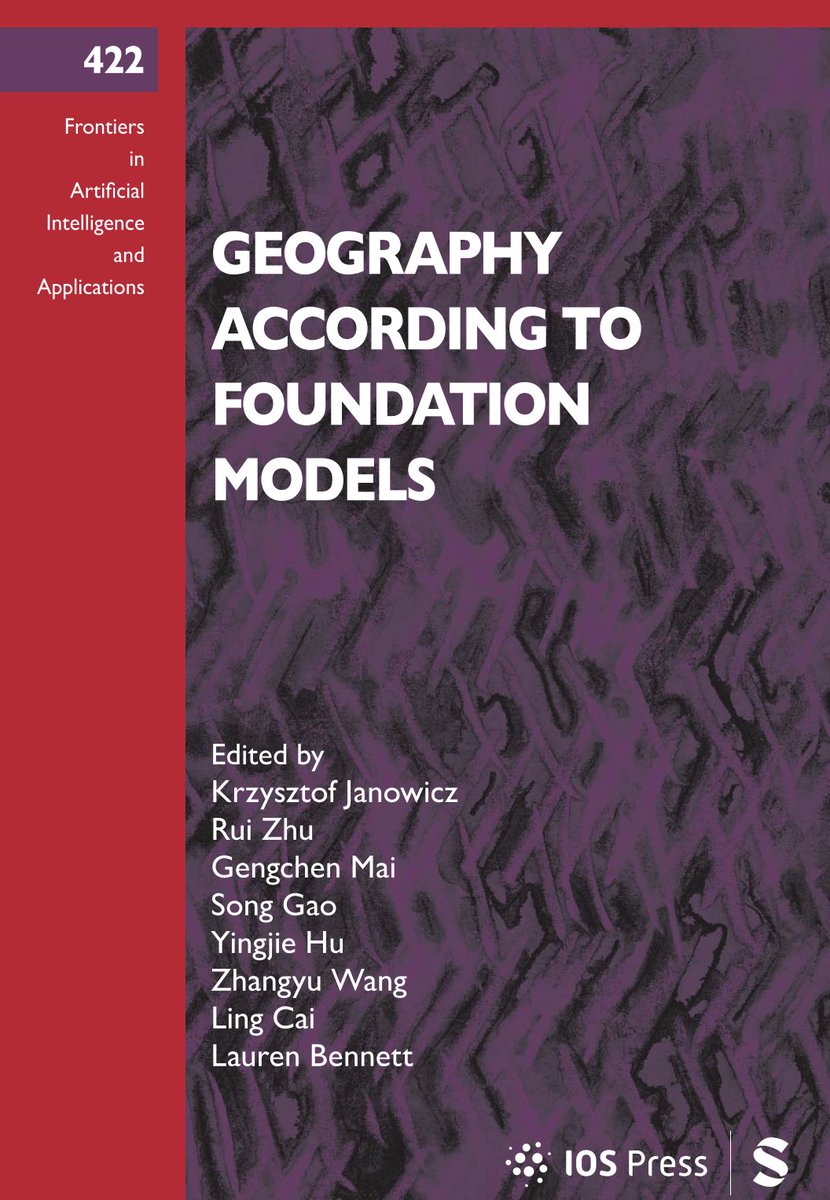 GeographyUb's tweet photo. Are you interested in how generative AI intersects with #GIScience  and geographic knowledge? If so checkout “Geography According to Foundation Models” co-edited by @Yingjie_Hu:   https://t.co/UXo4RxZGGR #GeoAI https://t.co/DGWeUt36mD