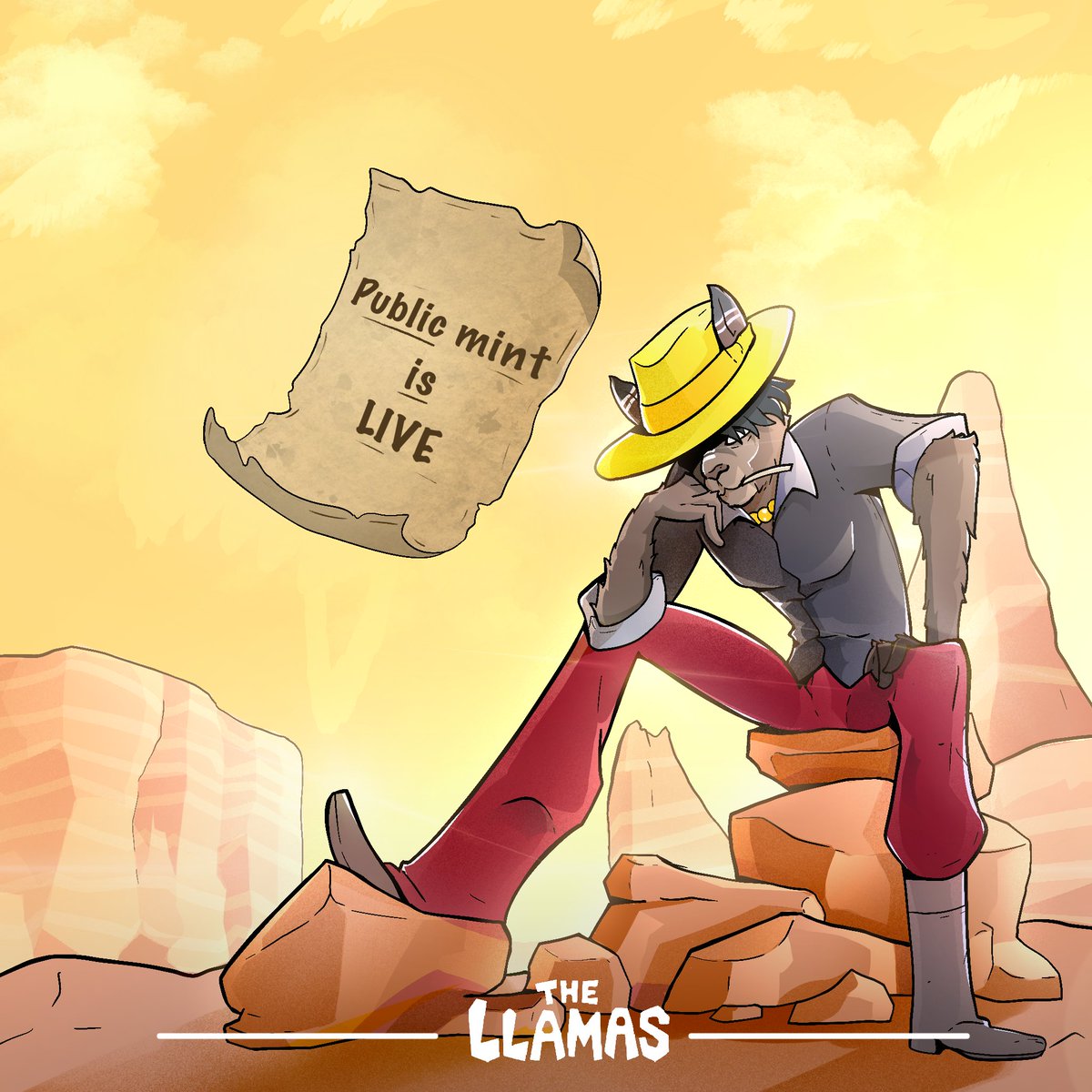 The_Llama_s's tweet photo. Public mint is live :
https://t.co/UwFmPOAUsE https://t.co/2i6ODfyhMa