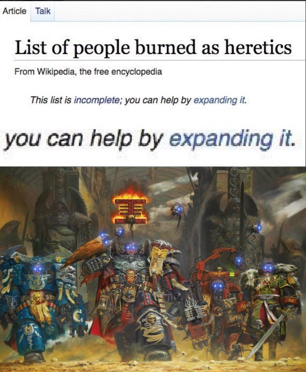 HMBohemond's tweet photo. Imagine Diablo, but it has more heresy and is actually good. I'm playing Warhammer 40,000: Inquisitor Martyr tonight with @PaladinAshe and @P1SSP0SS!

🕑: 7pm EST
🔗: ⬇️⬇️⬇️ https://t.co/zmDqq4klBM