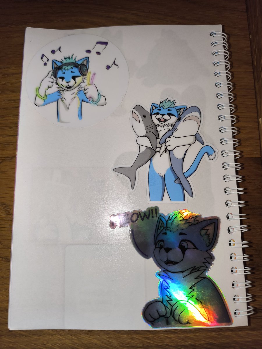 devotedly9's tweet photo. Now its official. Ive started my very first sticker book! ❤️
Big thanks to Miura, the very first stickers came from you! 🫶
#stickerbook #furry #sticker https://t.co/cjvxjZm89J