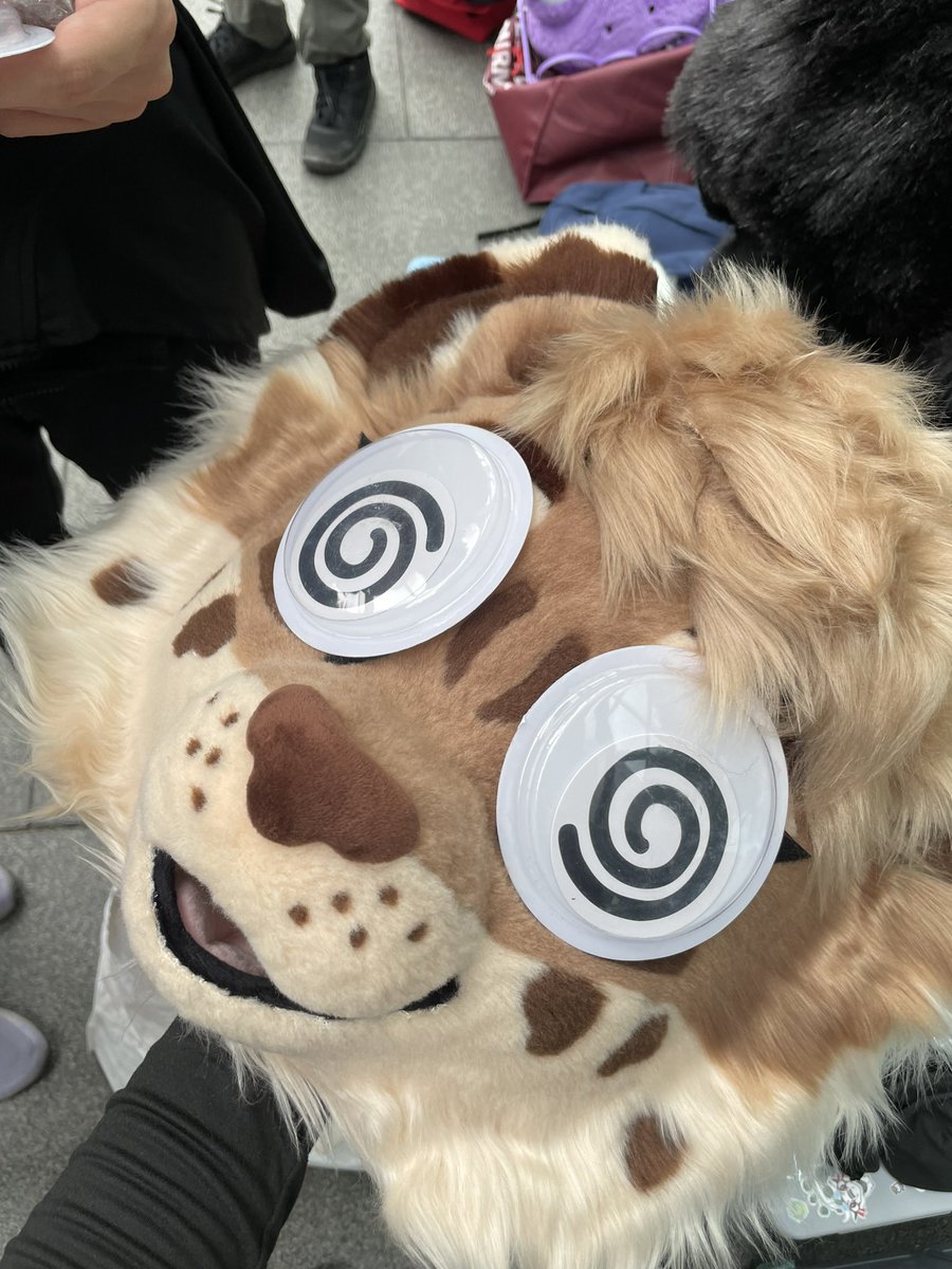 Muskatico's tweet photo. Dizzy goob… 😵‍💫

#furry #fursuit #fyp https://t.co/8VQ9J7jQMC
