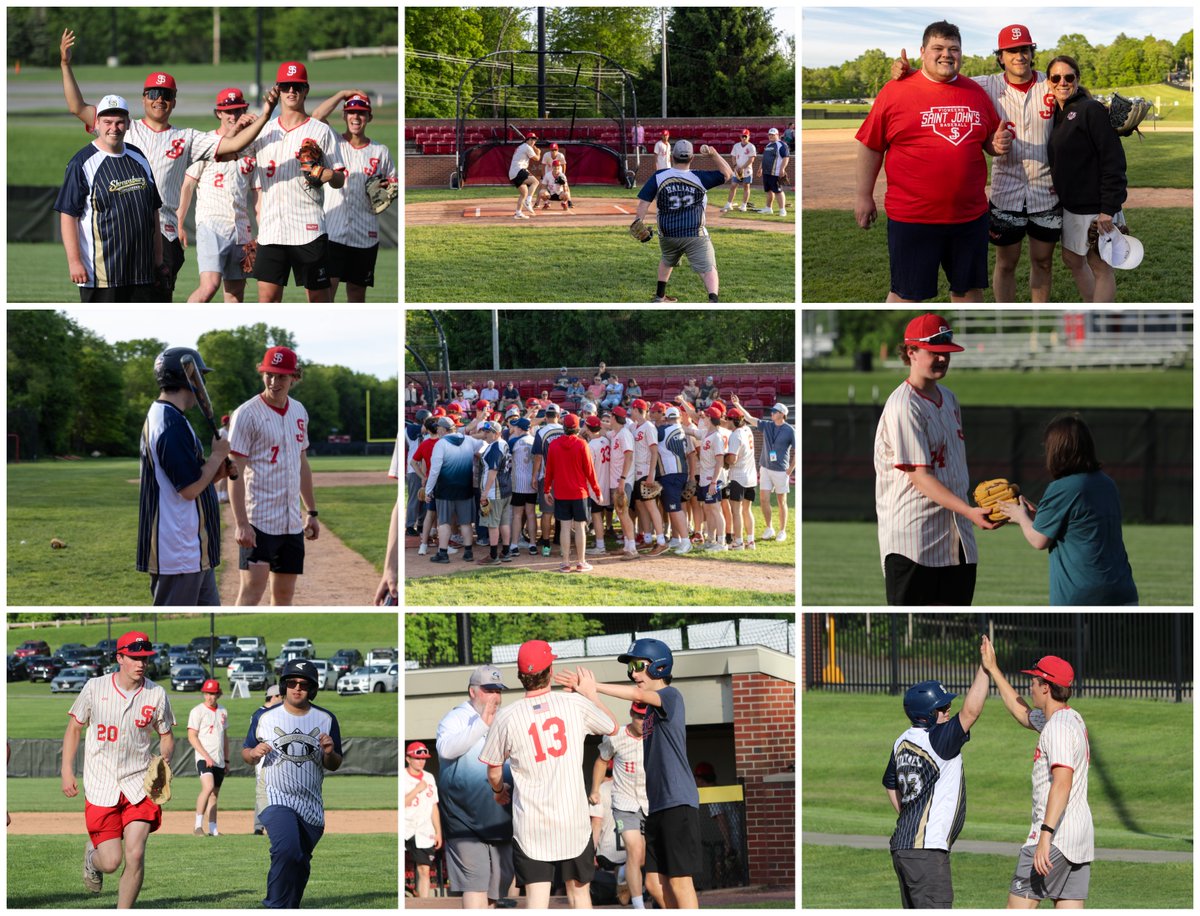 SJHSBaseball's tweet photo. Tuesday night, our team had the opportunity to host the Shrewsbury Challenger League.The game was filled with many incredible moments &amp; plays.Thank you to the Chenevert family and Chip Collins for their role in making this night special for everyone.@SJHS_PioneersAD @SJShrewsbury https://t.co/XvKMvfVY3P