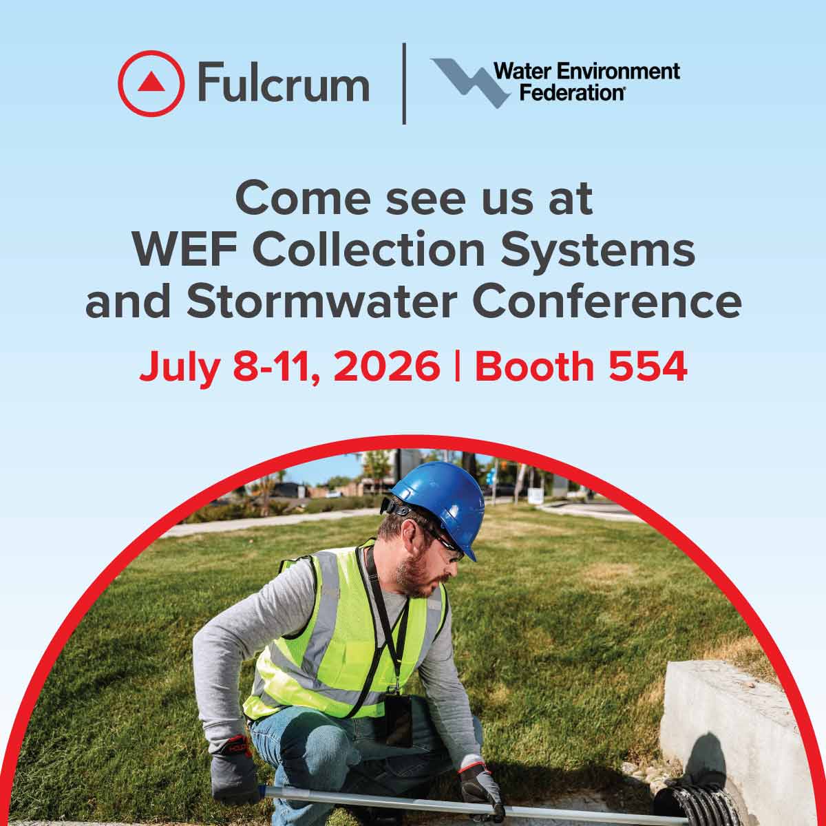 fulcrumapp's tweet photo. We're headed to #WEFCollectionSystems in Portland (July 8–11). Find us at Booth 554 to see how water teams are fixing their field data workflows — or reach out to set up time with our team. 👋
https://t.co/0Qr9lMSuSb
#Stormwater #WaterUtilities #FieldData https://t.co/tyhDlsNKfl